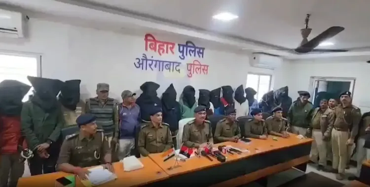 बिहार में कुख्यात टार्जन-रमेश गिरोह के 15 चोरों की गिरफ्तारी क्या है?