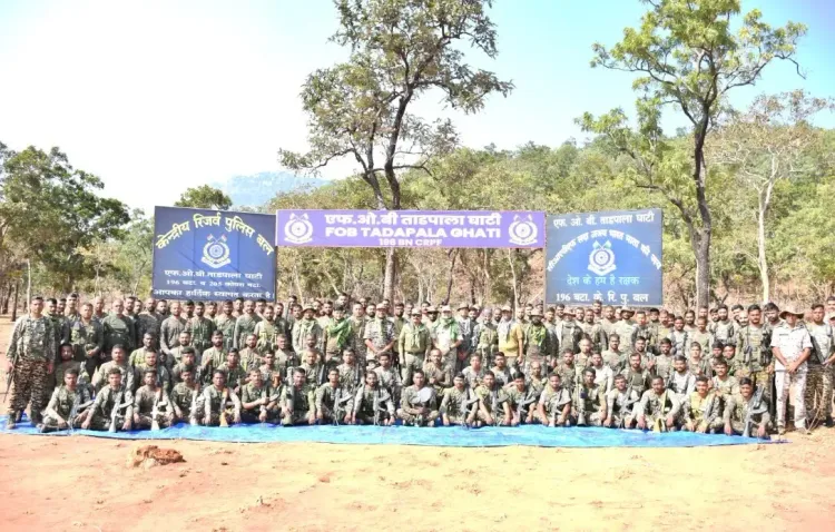 क्या बीजापुर में माओवादी इलाके में पहाड़ी पर नया सुरक्षा कैंप स्थापित हुआ?