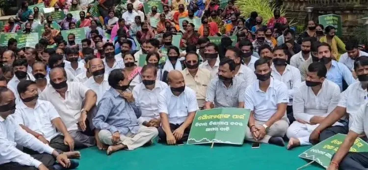 Why Did BJD Stage a Silent Protest for Justice?
