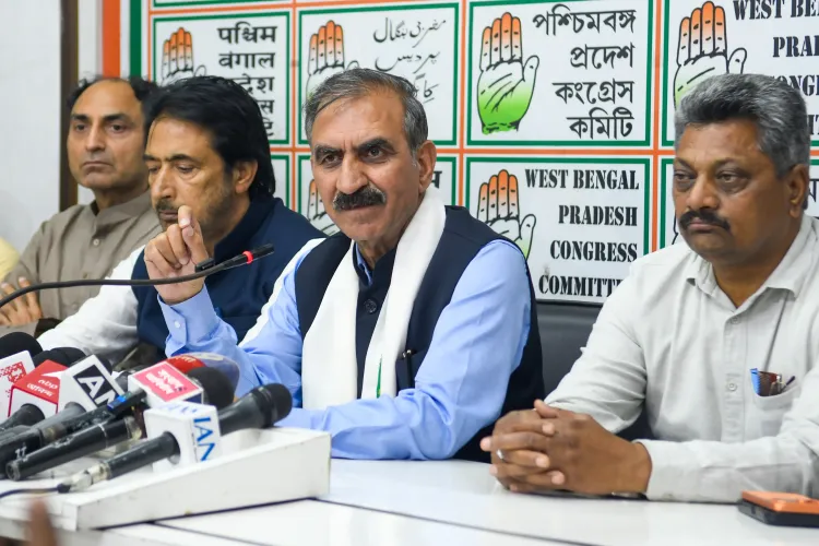 Himachal CM Sukhu's Sharp Critique of Trinamool Ahead of West Bengal Elections