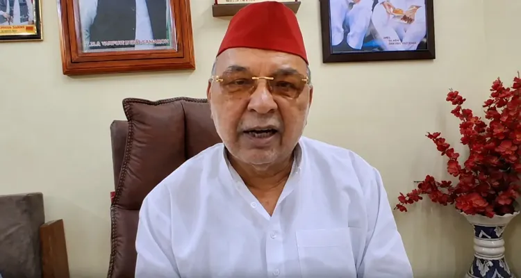 राम मंदिर दान-पत्र चोरी की निष्पक्ष जांच हो, भाजपा कर रही विद्वेषपूर्ण राजनीति: सपा विधायक रविदास मेहरोत्रा