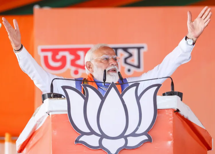 BJP Launches Major Campaign with 500+ Rallies in Bengal; PM Modi to Lead 11 Addresses