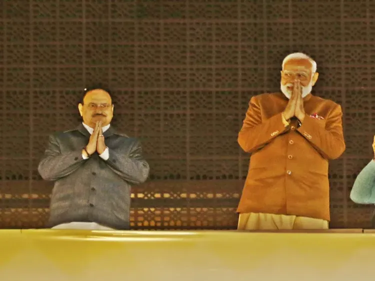 BJP Makes History with 48/70 Delhi Election Victory; PM Modi Pledges Development and Clean Yamuna