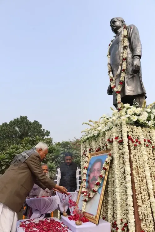 How is BJP veteran Naveen Kishore Prasad Sinha remembered on his 20th death anniversary?