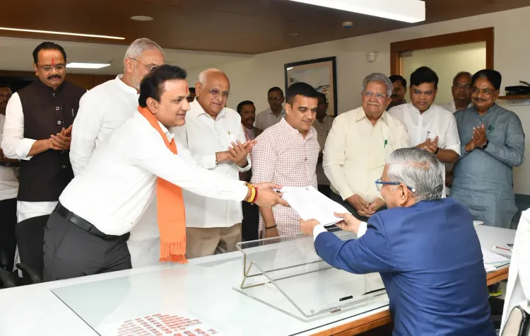 BJP's 4 Gujarat Rajya Sabha nominees file nominations on final day