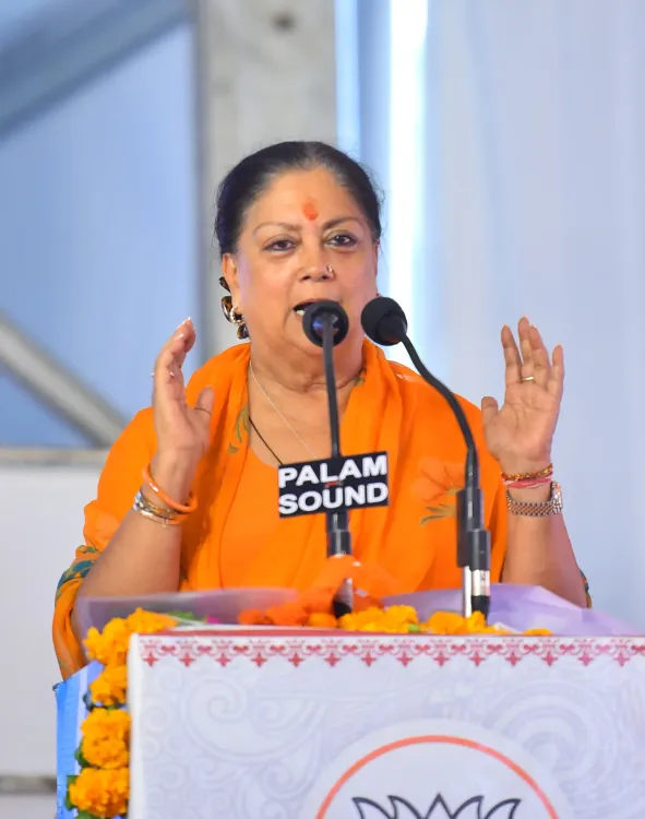 How Did Blisters Fail to Deter Vasundhara Raje's Journey?