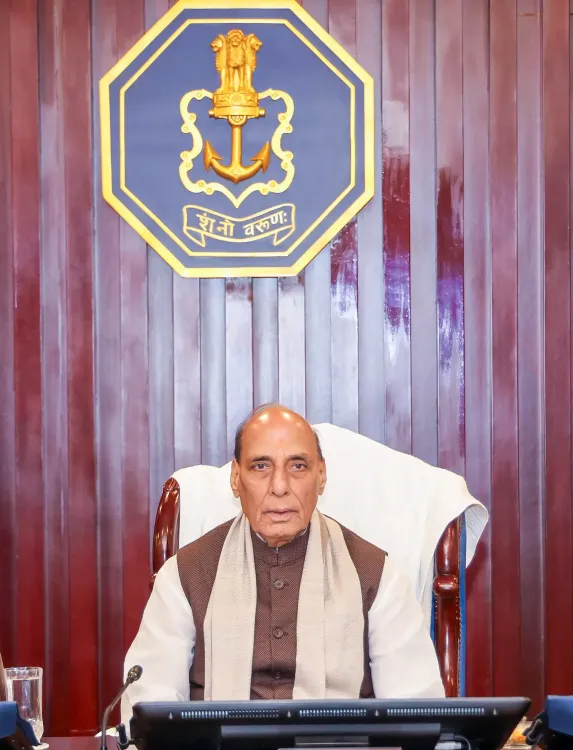 Rajnath Singh: Indian Navy warships active in South China Sea, Atlantic