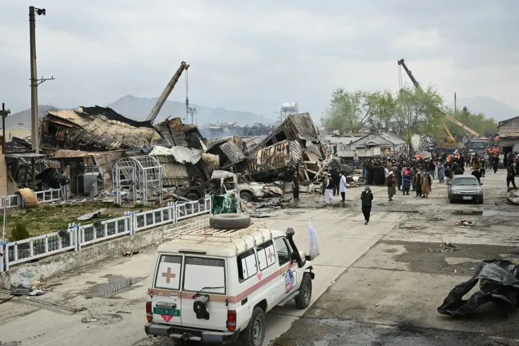 Afghan victims of Italy fire attack return home after two months