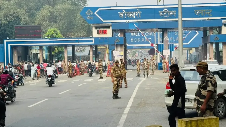 बोकारो स्टील प्लांट: भूख हड़ताल के सातवें दिन विस्थापितों ने सभी गेट जाम किए, उत्पादन पर संकट