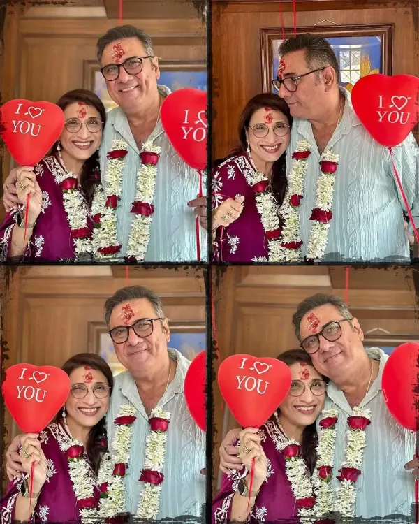 Boman Irani and Zenobia Celebrate 40 Years Together