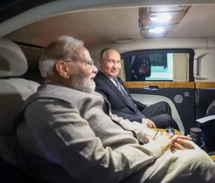 Modi-Putin share car in Bishkek after SCO bilateral, ahead of BRICS summit