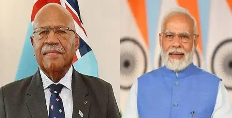 Fijian PM Lauds PM Modi as the Global 'Boss'