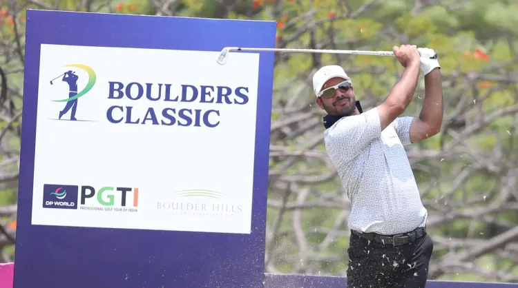 Boulders Classic 2026: Shubhankar Sharma Sets Course Record with 64, Leading by Seven Shots