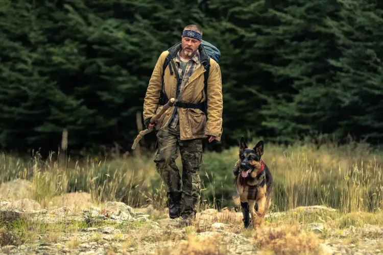 Brad Pitt praises canine co-star Uber in 'Heart of the Beast'