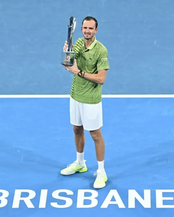 क्या डेनियल मेदवेदेव ने ब्रैंडन नकाशिमा को हराकर ब्रिस्बेन इंटरनेशनल खिताब जीता?