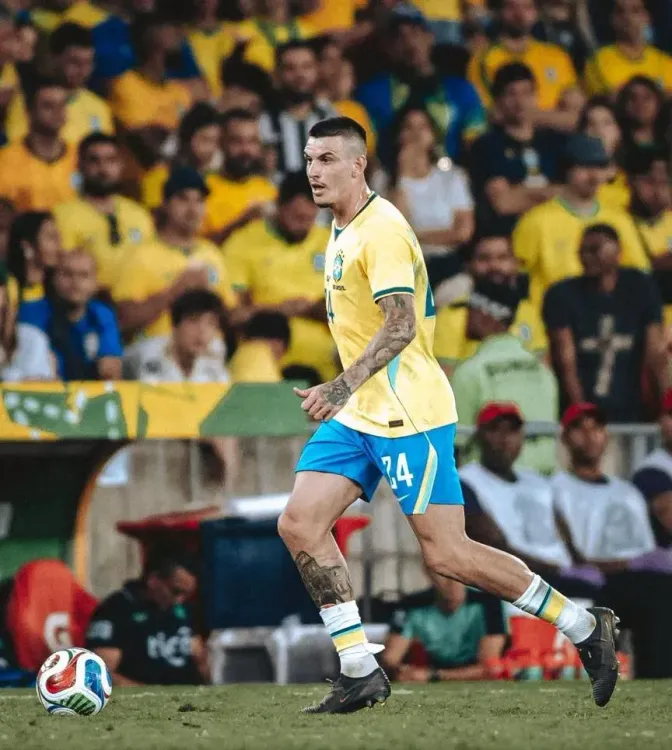 Roger Ibanez ready to cover right-back role for Brazil at FIFA World Cup