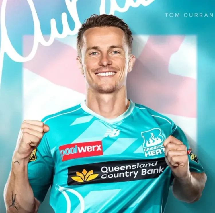 Brisbane Heat sign Tom Curran as first BBL 16 overseas pick