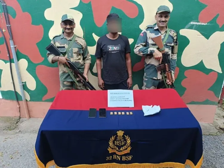 Did the BSF Capture a Smuggler at the India-Bangladesh Border?