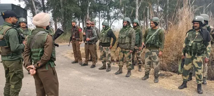 क्या बीएसएफ और जम्मू-कश्मीर पुलिस ने सांबा में संयुक्त तलाशी अभियान चलाया?