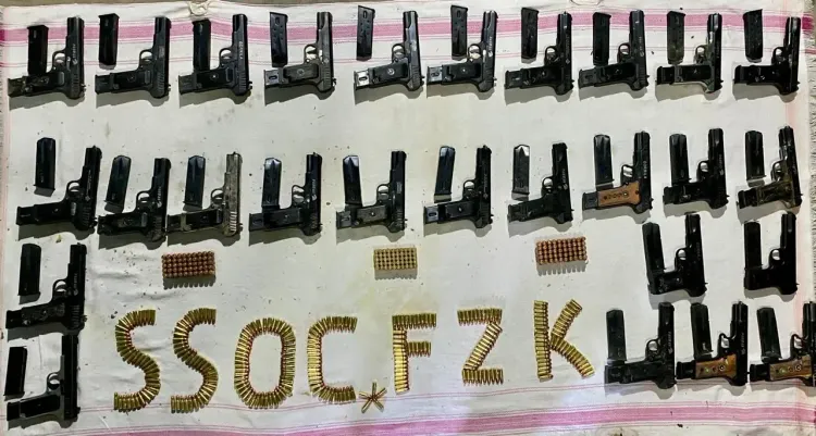 How Did BSF and Punjab Police Seize 27 Pistols Near India-Pakistan Border?