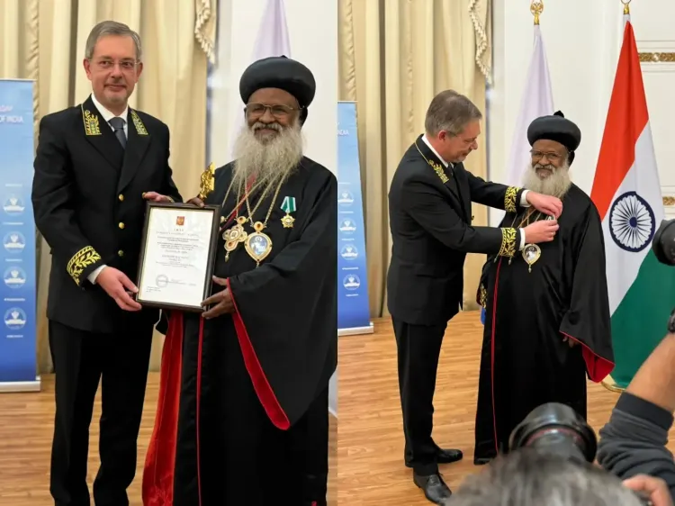 Catholicos Baselios Marthoma Mathews III Receives Russia's Prestigious Order of Friendship