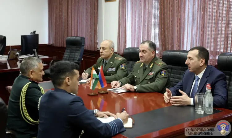 What Topics Did CDS Anil Chauhan Discuss with Armenian Leadership to Boost Defence Cooperation?