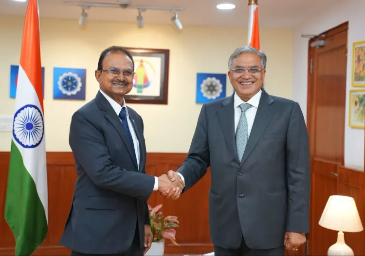 CEC Gyanesh Kumar meets Fiji envoy to strengthen election management ties