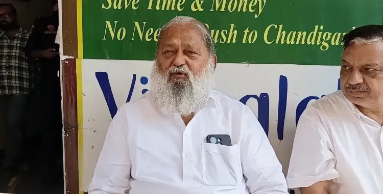 अनिल विज का राहुल गांधी पर तीखा हमला: 'नसों में दादी का तानाशाही खून', CEC हटाने की मांग को बताया बहानेबाजी