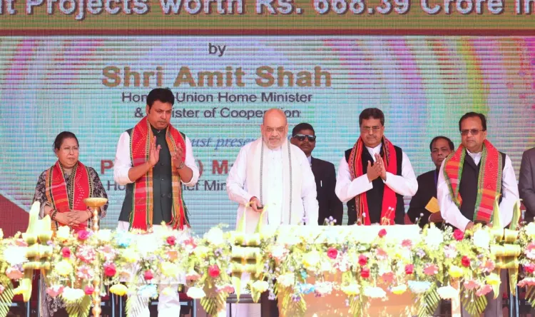 Foundation Laid for Central Detective Training Institute in Tripura to Enhance Regional Security