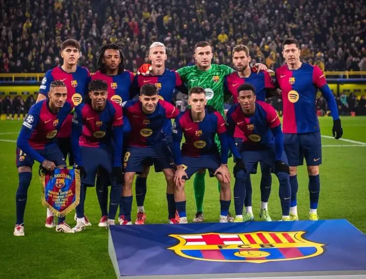Champions League: Barcelona Triumphs Over Dortmund to Secure Second Place, Arsenal Moves Up to Third