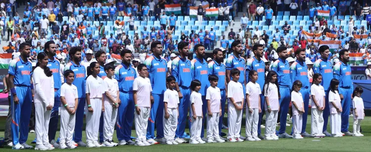 Champions Trophy: Indian Team Pays Tribute to Padmakar Shivalkar with Black Armbands