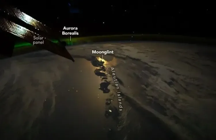 चांद की रोशनी का अद्भुत प्रतिबिंब 'मूनग्लिंट': जानें कैसे और कब बनता है?