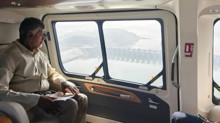 क्या चंद्रबाबू नायडू ने कोनासीमा में गैस रिसाव से प्रभावित क्षेत्र का हवाई सर्वेक्षण किया और मुआवजे का निर्देश दिया?