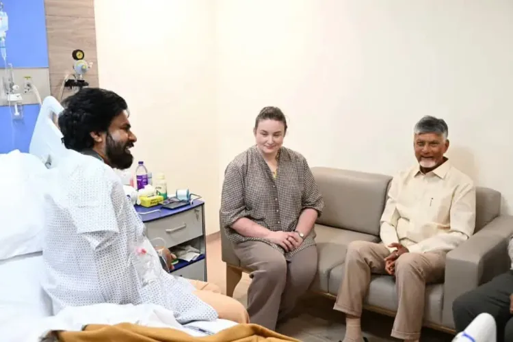 Pawan Kalyan undergoes shoulder surgery in Mumbai, Chandrababu Naidu visits