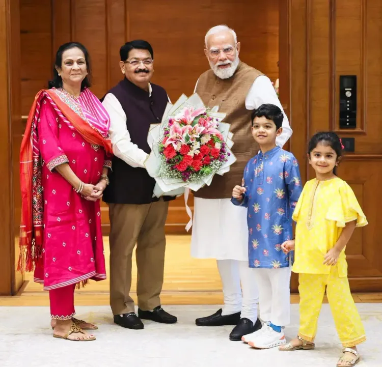 परिमल नाथवाणी ने ली चौथी बार राज्यसभा सदस्यता की शपथ, पीएम मोदी से की शिष्टाचार भेंट