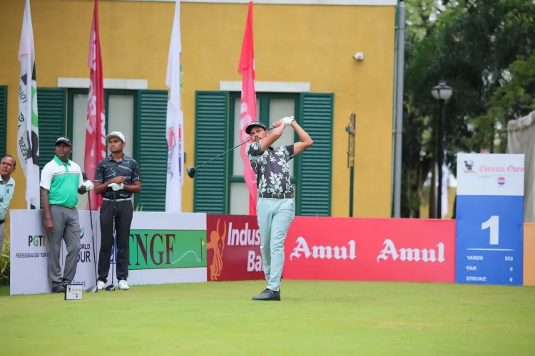 Who Dominated the First Day of Chennai Open Golf?