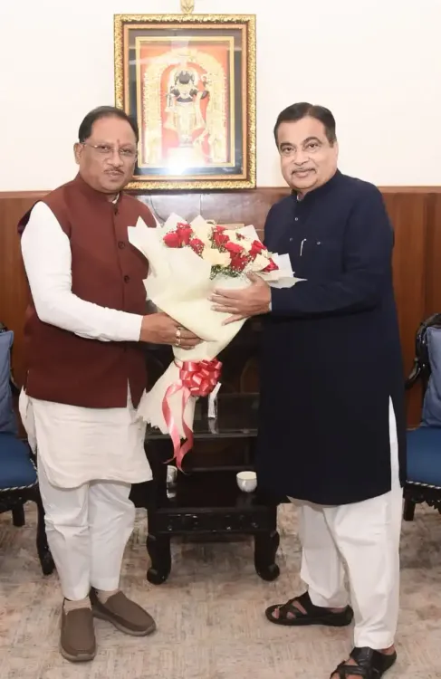 Can Chhattisgarh CM Vishnu Deo Sai Enhance Connectivity with Gadkari's Support?