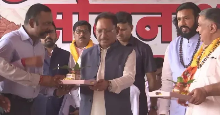 Chhattisgarh CMO flags Somnath Swabhiman Sanskritik Yatra
