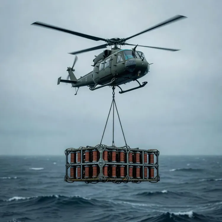 China tests airborne coil array that may detect submarines