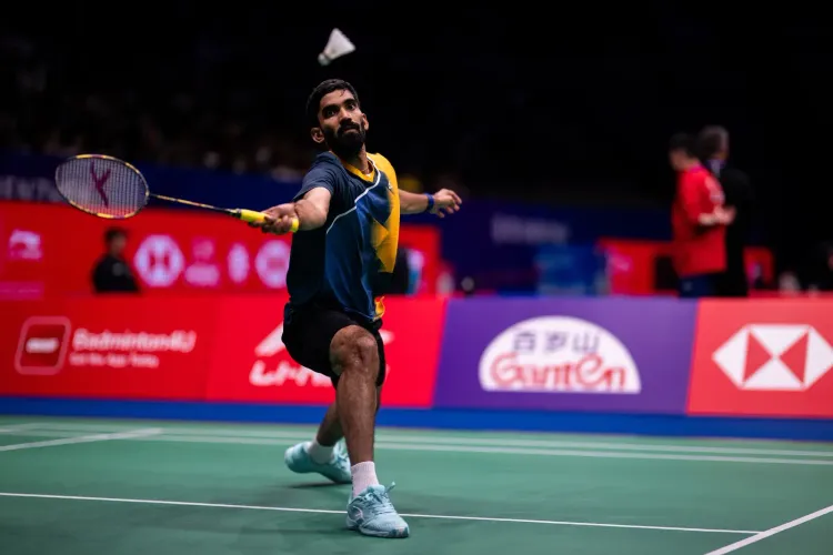 Srikanth exits China Masters QF, loses to Lee Cheuk Yiu 16-21, 16-21