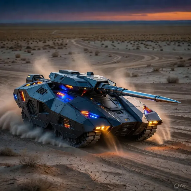 China eyes nuclear-powered tank with 450km railgun by 2045
