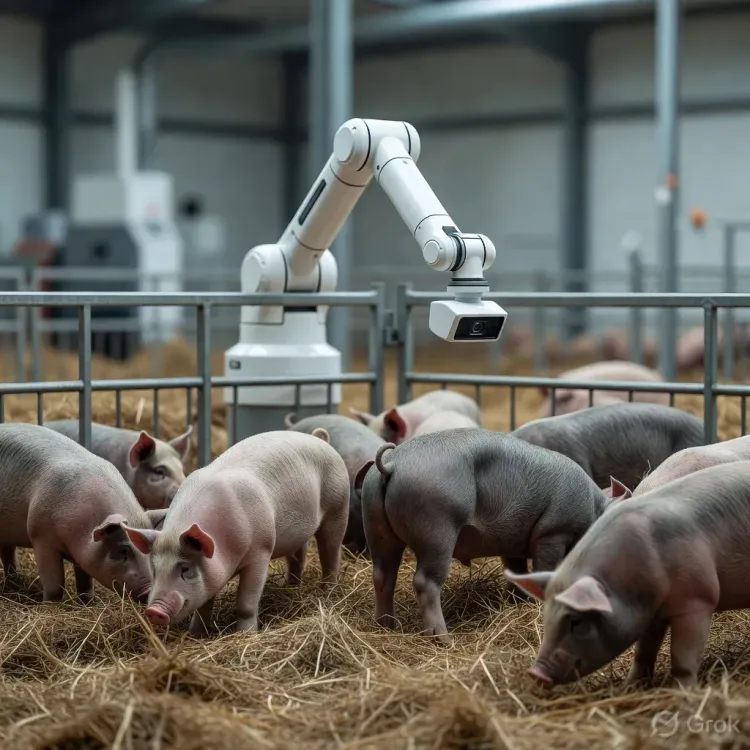 China's AI pig-vaccination robot hits 93% accuracy with needle-free shots