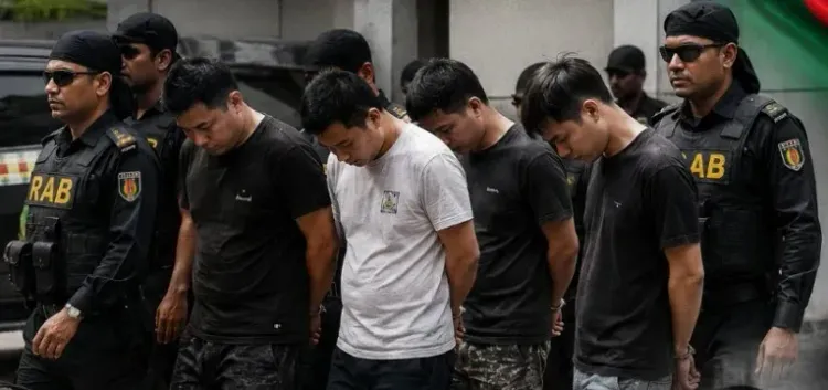 Chinese nationals arrested in Bangladesh for organised crime, drug trafficking