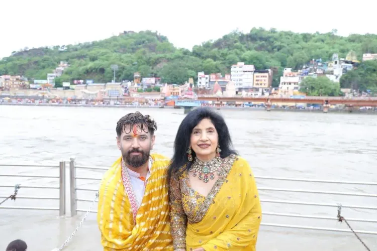 Chirag Paswan attends mundan ceremony at Haridwar