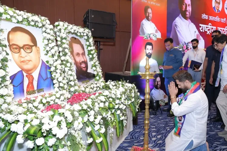Chirag Paswan chairs LJP(RV) national executive meet in Delhi