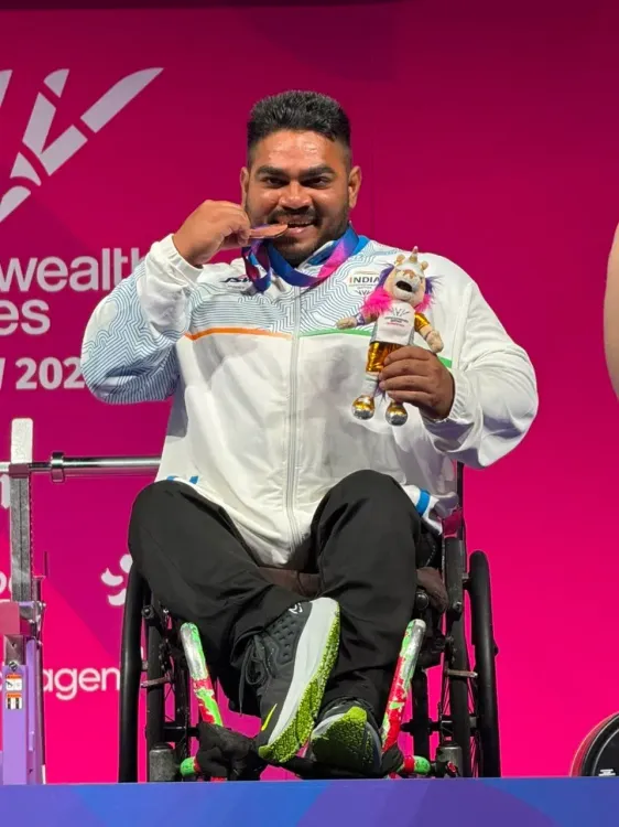 Chirag Paswan hails Bihar's Jhandu Kumar on CWG 2026 para gold