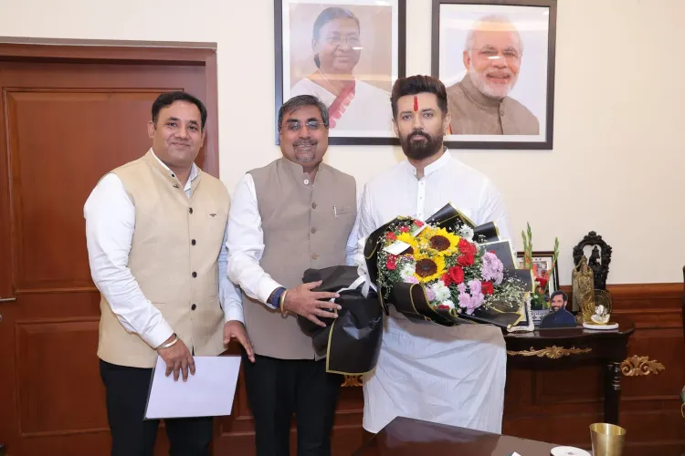Chirag Paswan meets ABIS Group to boost Bihar food processing