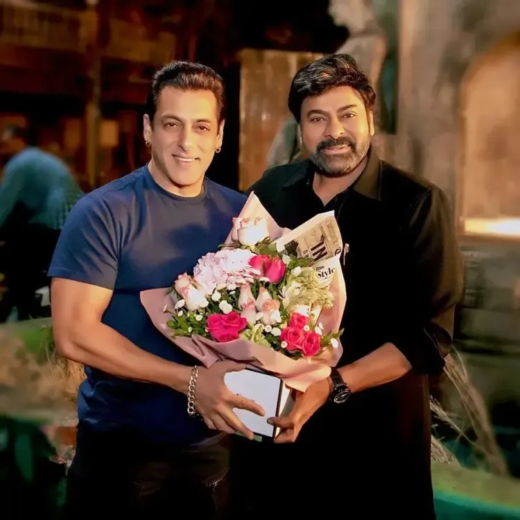 Chiranjeevi says 'You have always been an inspiration' in his birthday wish for Salman Khan