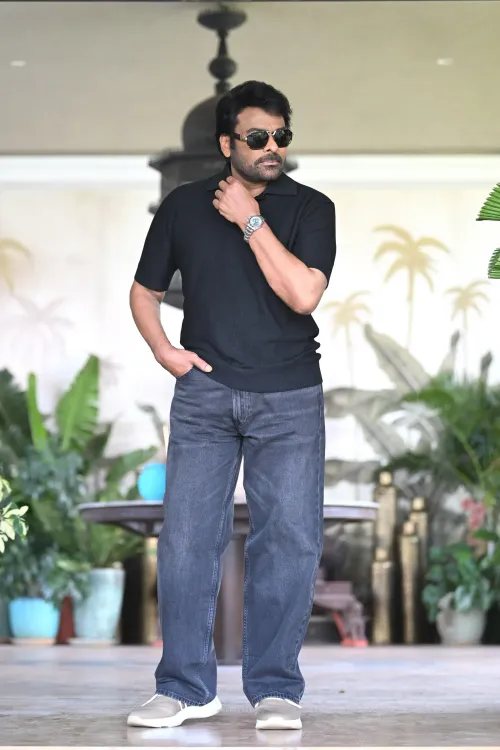 Chiranjeevi's Mega158 hits 40 shooting days, first-half edit locked