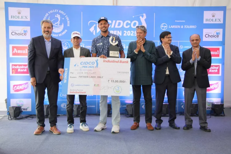 How Did Veer Ahlawat Clinch the CIDCO Open Title with a Remarkable 4-Under 67 in the Final Round?